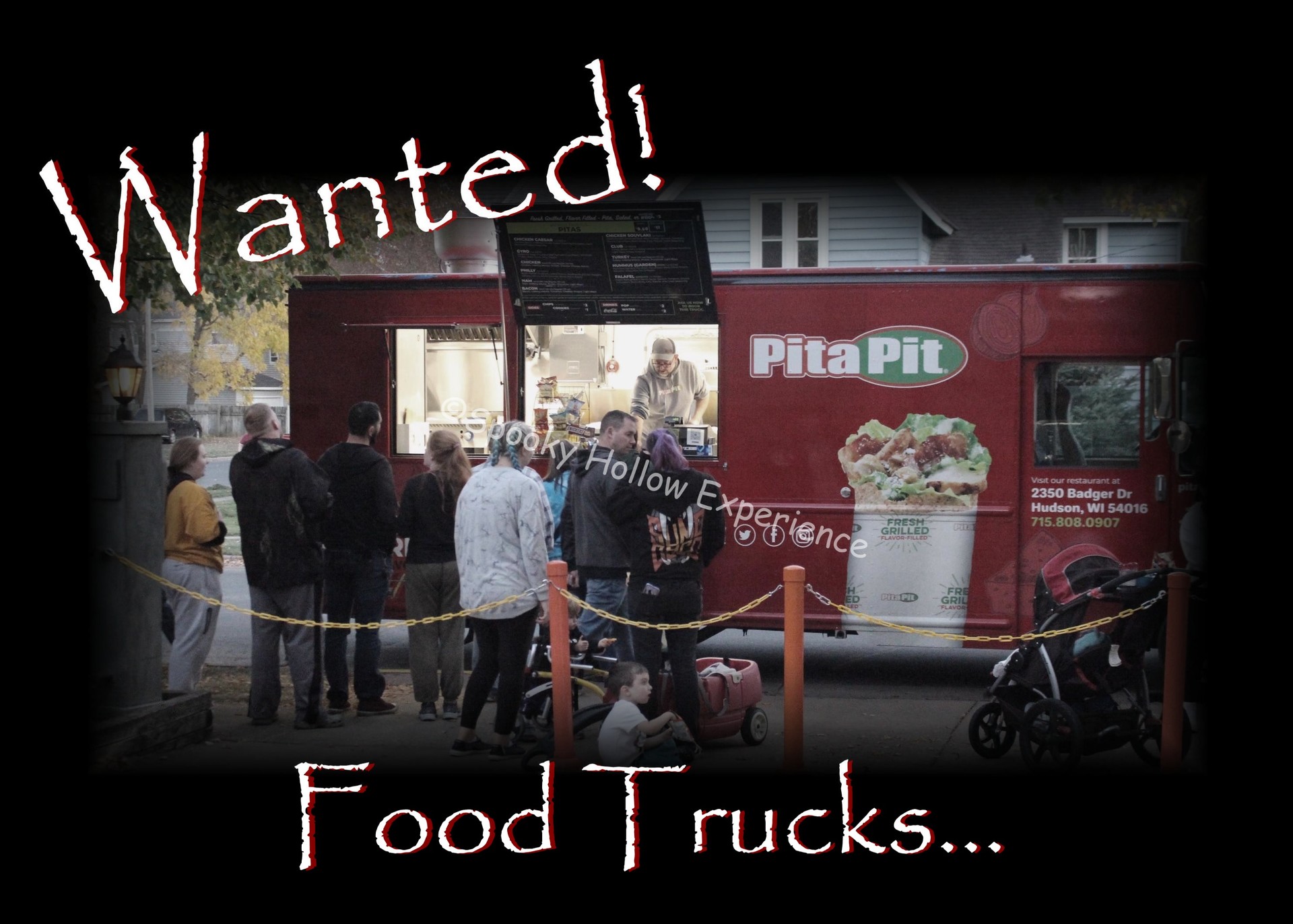 Spooky Hollow Experience copyright food truck