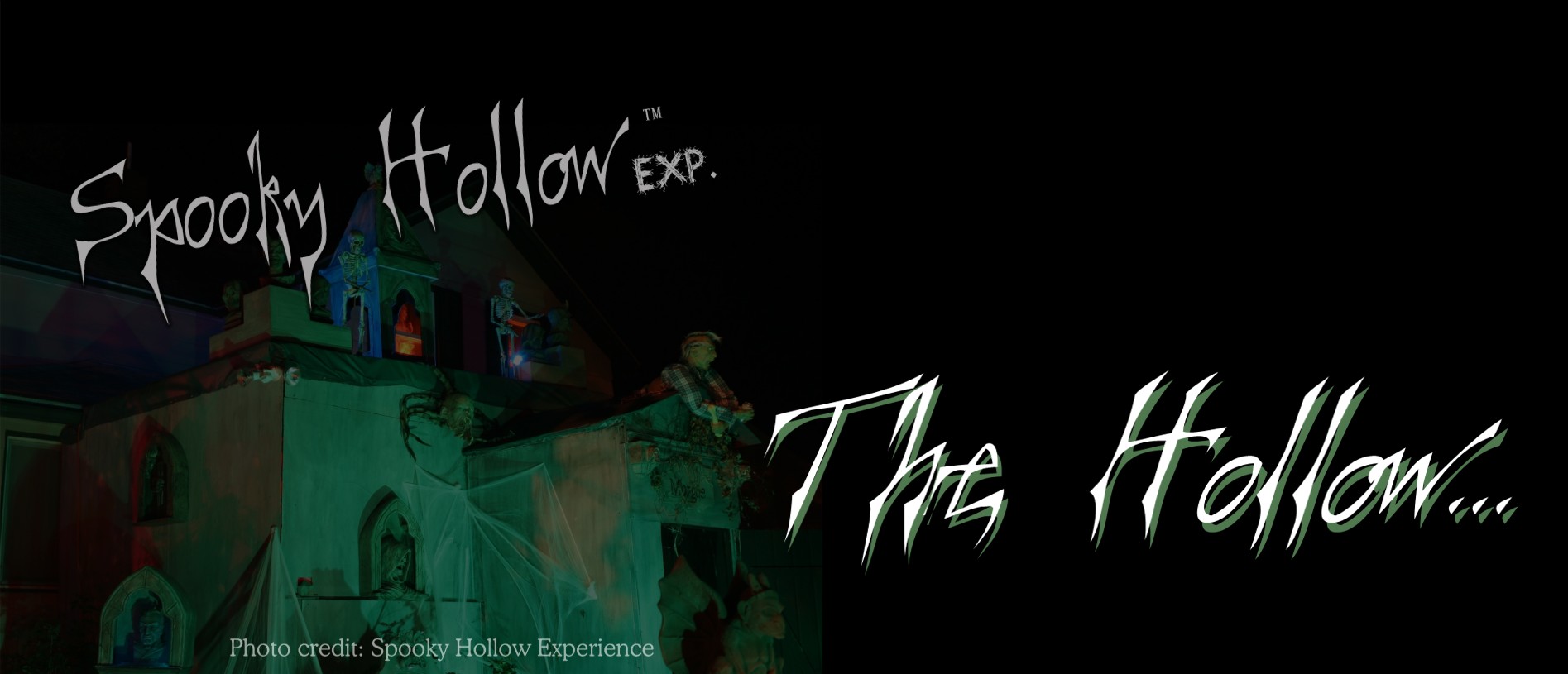 Spooky Hollow Experience copyright 2010 title